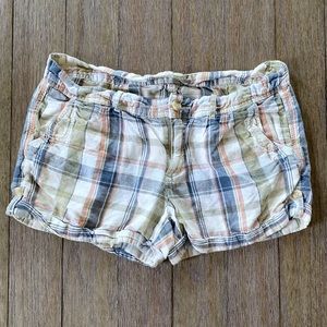 4/$20 Abercrombie & Fitch Plaid Shorts